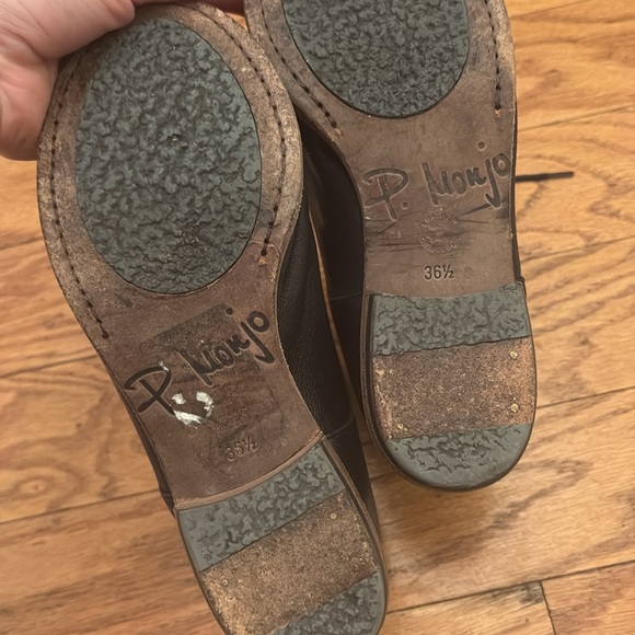 P. Monjo Leather Booties - Size 36 - Picture 4 of 6